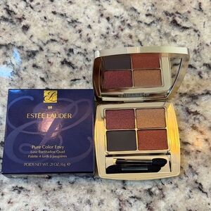 Estee Lauder Pure Color Envy Eyeshadow Quad Browns Gold shade 08 Wild Earth NEW